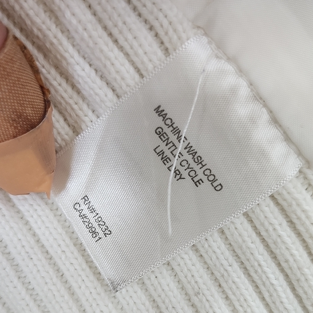 Alfred Dunner White Ribbed Vests - Picture 5 of 7